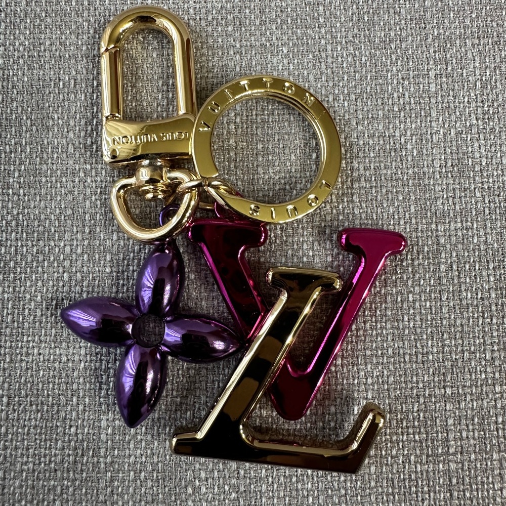 Louis Vuitton bag charm